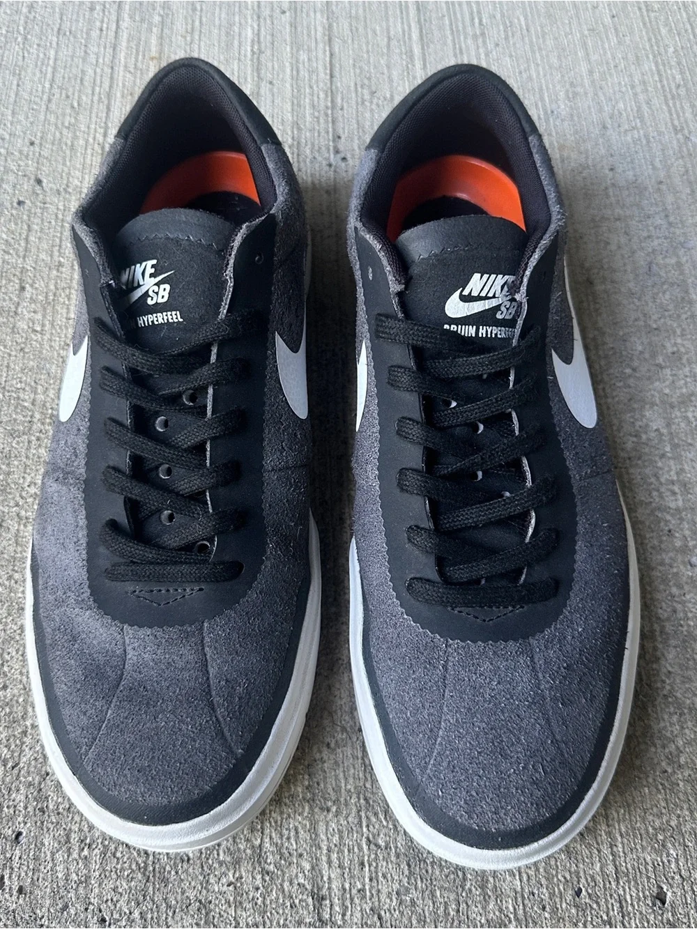Nike SB Bruin Hyperfeel gray men’s size 9
